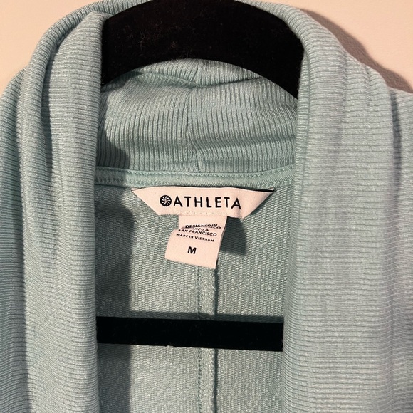 Athleta Pranayama Restore Wrap Aqua Size M - Picture 6 of 9